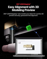 xTool RA3 World's First Smart MagSwap Rotary for xTool P3, F2 Ultra, F1 Ultra, F2 Laser Engraver, 360° LiDAR Mapping Alignment, Intelligent Rotary that Masters Engraving on Rings, Tumblers & Ornaments xTool