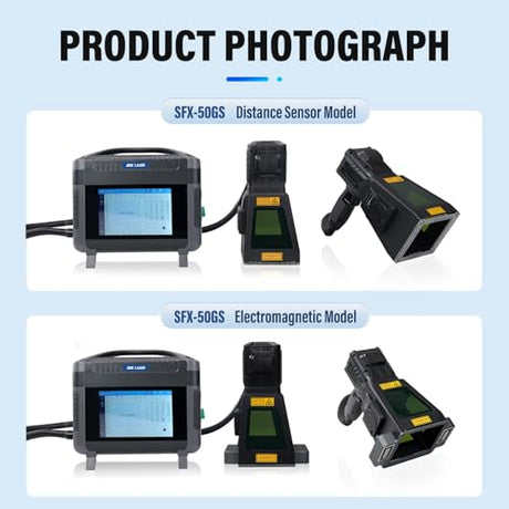 WTTTOOLS Fiber Laser Engraver 30W PRO Laser Marking Machine Battery/AC Handheld Laser Engraving Machine Portable Laser Marker with 100 * 100mm Lens for Metal Non-Metal Materials Class 1 0.39mW WTTTOOLS
