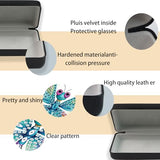 JISHSHAY Diamond Painting Glasses Case Dragonfly Diamond Art Eyeglass Case Animal Gem Art Eyeglass Holder Gem Painting Sunglass Organizer Mosaic Kits for Adults Embroidery Kit Eye Glasses Holder JISHSHAY