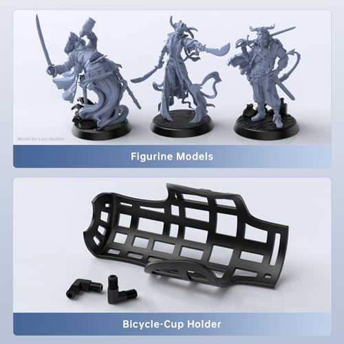 ANYCUBIC 3D Printer Resin, Upgraded 8K Standard Resin V2, Enhanced Toughness and Strength, Lower-Odor, High Precision 3D Printing Resin for All LCD Resin 3D Printers (HD Grey, 1kg) ANYCUBIC