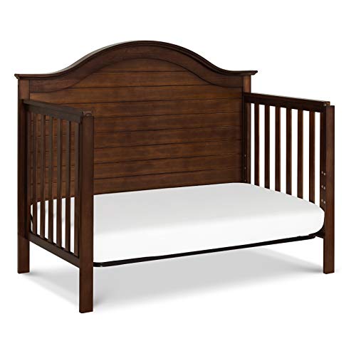 Carter's by DaVinci Nolan 4-in-1 Convertible Crib in Espresso, Greenguard Gold Certified, 57.5x30.8x47 Inch (Pack of 1) DaVinci
