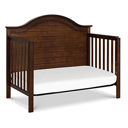 Carter's by DaVinci Nolan 4-in-1 Convertible Crib in Espresso, Greenguard Gold Certified, 57.5x30.8x47 Inch (Pack of 1) - WoodArtSupply