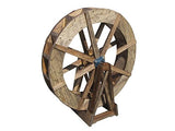 SamsGazebos 30 Inch Free-Standing Wooden Water Wheel Free-Standing SamsGazebos