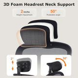 10 Pack Office Chair Ergonomic Desk Chair Comfort Adjustable Height with Wheels，Lumbar Support Mesh Swivel Computer Home Office Chair,Conference Room Chairs ralex-chair