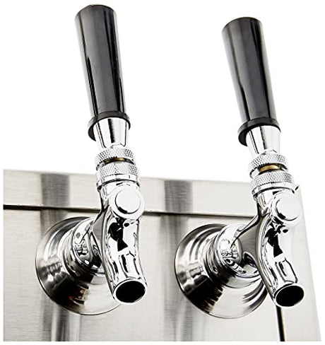 Bev Rite, Stainless Steel Product Draft Beer Kegerator T Tower, Body, 4 Faucets Bev Rite