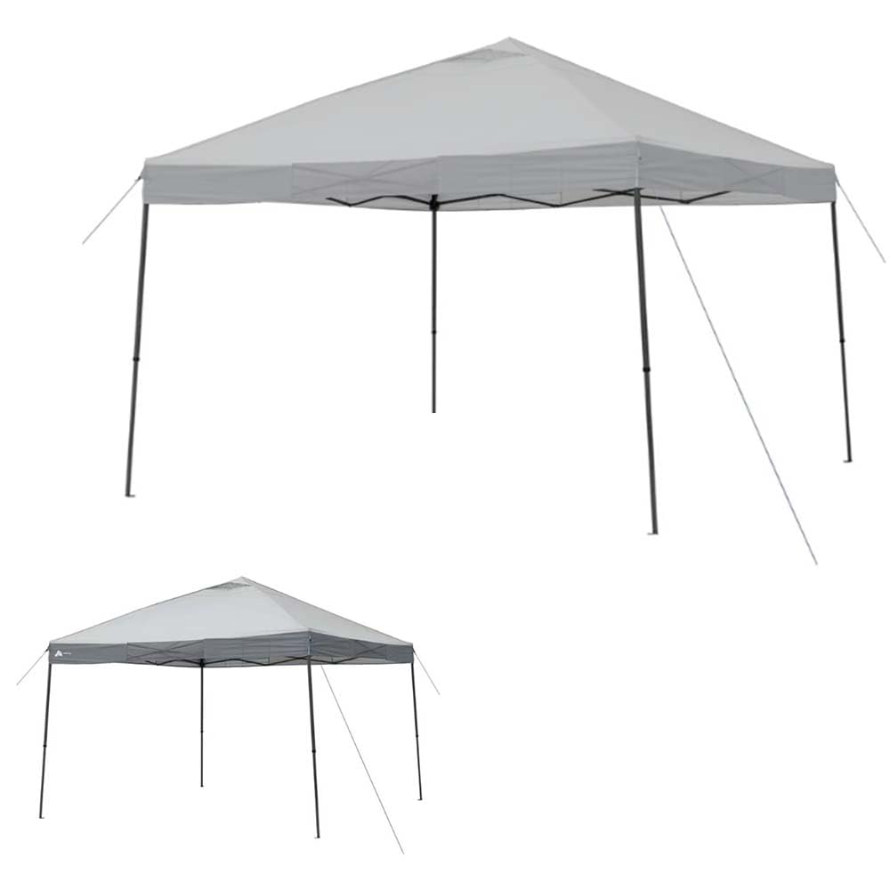 Garden Winds Custom Fit Replacement Canopy Top Cover Compatible with The Ozark Trail 30726, WMT-1212122N 12' X 12' Pop Up - Upgraded Performance RIPLOCK 350 Fabric - Slate Gray Garden Winds