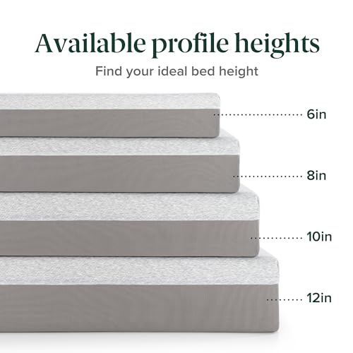 ZINUS 8 Inch Ultima Memory Foam Mattress [New Version], Full, Fiberglass Free, Medium Firm Feel, Breathable Airflow Memory Foam, Certified Safe Foams & Fabric, Mattress in A Box Zinus