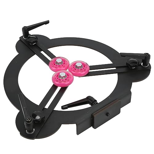 Woodturning Steady Rest Steady Rest Metal Woodturning Steady Rest Round Metal Turning Tools for Wood Lathe Parts Accessories Mrisata