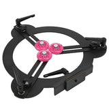 Woodturning Steady Rest Steady Rest Metal Woodturning Steady Rest Round Metal Turning Tools for Wood Lathe Parts Accessories Mrisata