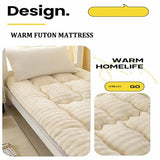 Yadlan Japanese Floor Mattress, Futon Mattress with Portable Storage Bag and Washable Cover, Roll Up Thick Tatami Mat Suitable for Camping, Guest Room Grey 45 * 45cm Yadlan