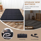 Meulbaty Japanese Floor Mattress - Extra Thick Foldable Twin Size Futon Mattress - Memory Foam Sleeping Pad for Adults - Tatami Mat Suitable for Camping & Guest Meulbaty