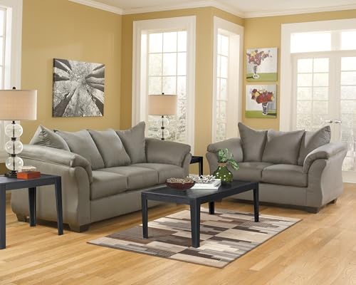 Signature Design by Ashley Darcy Casual Plush Sofa, Grayish Brown Signature Design by Ashley