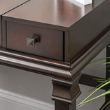 Linon Angela Walnut Vanity Set,30" x 36" x 18" Linon