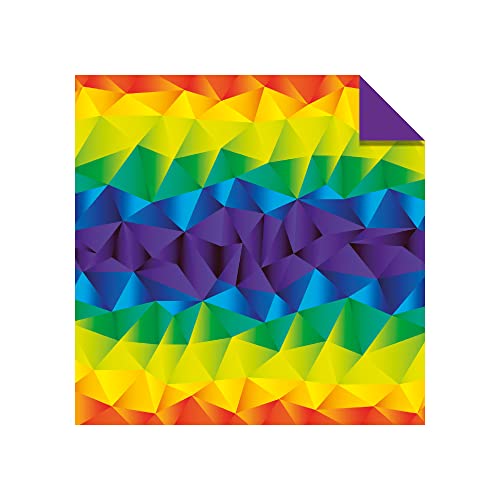 Origami Paper 100 Sheets Rainbow Patterns 6" (15 cm): Tuttle Origami Paper: Double-Sided Origami Sheets Printed with 8 Different Patterns (Instructions for 7 Projects Included) - WoodArtSupply