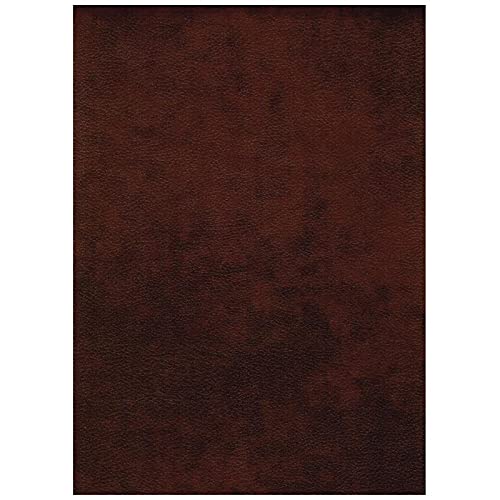 Kodiak Furniture 75" Traditional Polyester & Leather No-Flip Futon Mattress with Decorative Tuft, Coil-Hinged Innerspring, in Brown Finish, Frame Not Included Kodiak Furniture