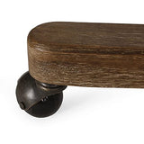 Christopher Knight Home Coulee Office Chair, Dark Brown + Natural Christopher Knight Home