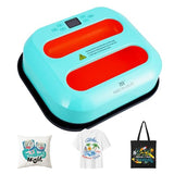 MECOLOUR Heat Press Machine for T-Shirts 12"X10", Heat Transfer Machine 110V for Sublimation,Tote Bags,Pillows,Dresses, Fast Heating, Precise Temperature Control, Insulated Safety Base, High Pressure MECOLOUR