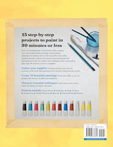 30-Minute Watercolor Painting for Beginners: Easy Step-by-Step Lessons and Techniques WoodArtSupply