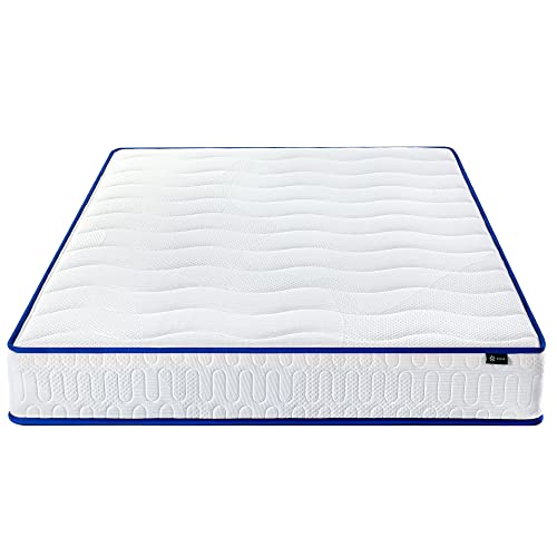 ZINUS 8 Inch Essential Innerspring Mattress, Full, Medium Firm Feel, CertiPUR-US Certified, Mattress in A Box