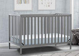 Delta Children Heartland 4-in-1 Convertible Crib - Greenguard Gold Certified, Grey Delta Children