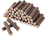 LAZACA Craft Sticks, Wood Sticks Crafting Twigs Crafts Log Toy DIY Vase Fillers Pumpkin Stems Rustic Decorations Ornaments,Loose Parts Play Materials LAZACA