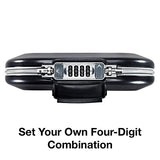 Master Lock Portable Small Lock Box, Set Your Own Combination Lock Portable Safe, Personal Travel Safe, ‎5900D, Gunmetal Grey Master Lock