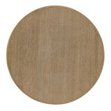 Linon Zeke Grey Wash 24" Counter Stool with Round Seat Linon