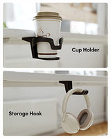 BANTI 55"x24" Standing Desk, Electric Stand up Height Adjustable Home Office Table, Sit Stand Desk with Splice Board, White Frame & White Top BANTI