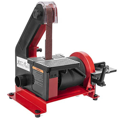 XtremepowerUS 1" X 30" Belt / 5" Disc Sander Polish Grinder Sanding Machine Work Station - WoodArtSupply