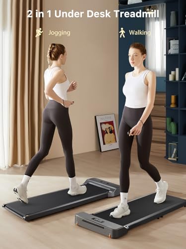 WALKINGPAD Z1 Foldable Walking Pad Treadmill for Home Office, Under Desk Treadmill with Adaptive Speed Control, Compact Design for Small Spaces, No Assembly Needed WALKINGPAD