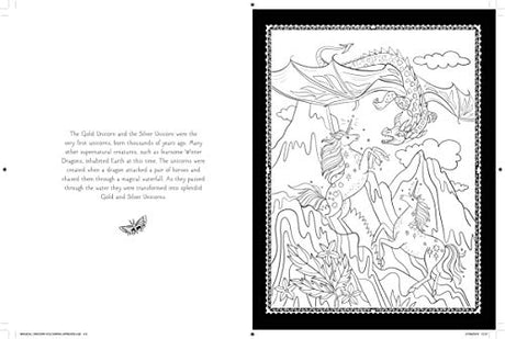 The Magical Unicorn Society Official Coloring Book Union Square Kids