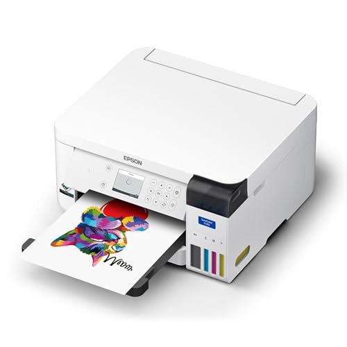 Epson SureColor F170 Dye-Sublimation Printer. Includes Full Set of Ink, User Guide, AC Power Cable, Sublimation Starter Kit, Thermal Tape, 8.5" x 11" & 8.5" x 14" Paper SCF170 Johnson Plastics Plus