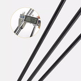 Generic Hairpin Legsniture Legs Set of 4,Metal Table Legs Modern Black Coffee Dining Table Legs 3 Rod for Cabinet Bench Chair Coffee Table Desk/72Cm(28.3In) WoodArtSupply