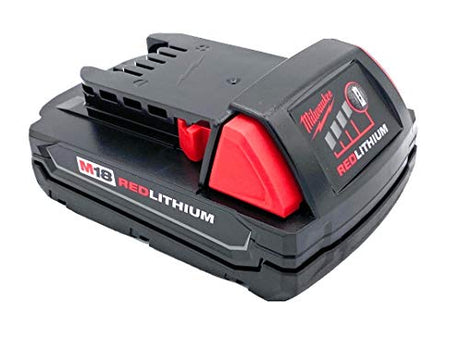 Milwaukee M18 1.5 Ah 18V Red Lithium Ion Battery 48.11.1815 for Impact Drill Milwaukee