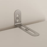 AIEGLE Elegant 4-Tier Glass Door Bookcase with Drawers - 31.5" Freestanding Storage Cabinet AIEGLE