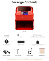 AlgoLaser 5W Laser Engraver Machine: Portable & Smart with 3.5" Touch Screen, Hand Drawing/Wireless/SD Card/Offline Engraving, AlgoOS Self Developed System for Wood, Acrylic, Leather AlgoLaser