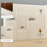 Paper Bookshelf Room Divider Portable Room Dividers and Folding Privacy Screens Displays for Room Separation for Room Separation Dorm Office Studio Exhibition Store 5.91ft H * 13.13ft L * 1.41ft W YTMPGM