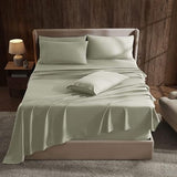 Hearth & Harbor Extra Deep Pocket Sheet Sets, Luxury Soft 6 Piece Bed Sheet Set Fits Mattress 18-24 Inches - Queen, Sage Green New Hearth & Harbor