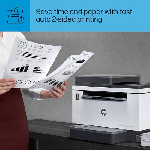 HP LaserJet-Tank MFP 2604sdw Wireless Black & White Printer Prefilled With Up to 2 Years of Original HP-Toner (381V1A)