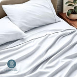 Bare Home Queen Sheet Set - 22" Deep Pockets - Luxury 1800 Ultra-Soft Microfiber Queen Bed Sheets - Double Brushed - Easy Fit - 4 Piece Set - Bedding Sheets & Pillowcases (Queen, White) Bare Home
