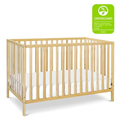 DaVinci Union 4-in-1 Convertible Crib in Natural, Greenguard Gold Certified, 1 Count (Pack of 1) - WoodArtSupply