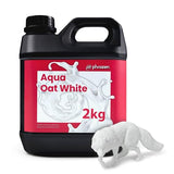 Phrozen Aqua Resin for 3D Printing, 405nm UV-Curing Photopolymer, Low Shrinkage, High Precision, Low Odor, Vivid Color, Non-Brittle, Fast Curing for LCD/DLP/SLA Printers (Oat White, 2KG) phrozen