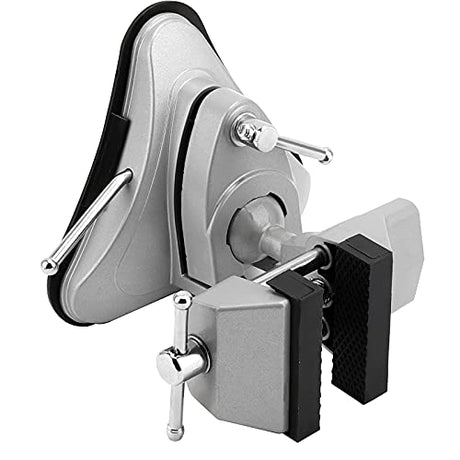 JOIKIT Mini Table Suction Vise, 2-3/4 Inch Jaw Portable Vacuum Base Vise Hobby Bench Vise Clamp with 360° Swiveling Head for DIY, Modelling, JOIKIT