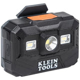 Klein Tools 60347 Hard Hat, Vented Full Brim, Class C, Premium KARBN Pattern, Rechargeable Lamp, Padded Sweat-Wicking Sweatband, Top Pad Klein Tools