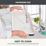 GreenPan 18" x 11" Double Burner Griddle Pan, Hard Anodized Healthy Ceramic Nonstick PFAS-Free, Stainless Steel Handles, Stovetop Cooking, Dishwasher Safe, Oven & Broiler Safe Cookware, Black GreenPan