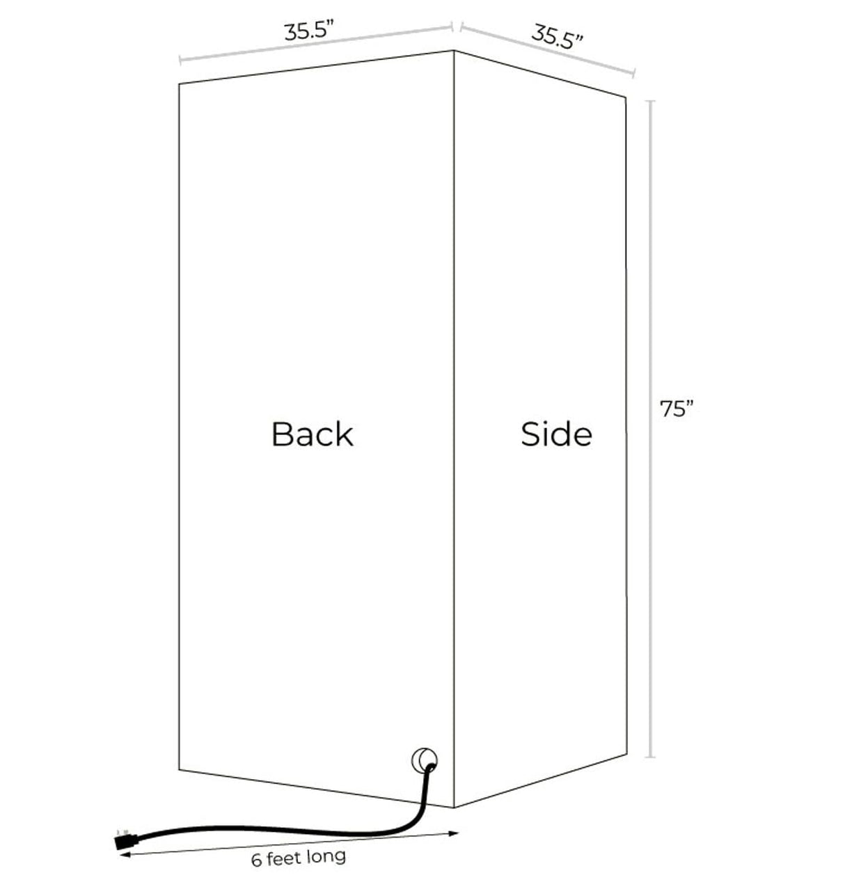 JNH Lifestyles HB1-E Ensi 1 Person Ultra-Low EMF Far Infrared Sauna JNH Lifestyles