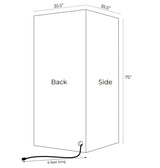 JNH Lifestyles HB1-E Ensi 1 Person Ultra-Low EMF Far Infrared Sauna JNH Lifestyles