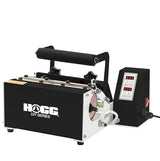 Hogg DIY Series Quick N' Easy Tumbler Heat Press Machine Bundle for Most Straight Sublimation Tumblers, Mugs, Bottles w/Bonus 20oz Sublimatable Skinny Tumbler, Sublimatable Paper, Gloves, & Heat Tape Hogg