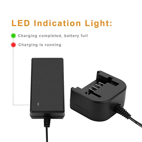 Shentec 20V Charger LCS1620 Compatible with Black and Decker LBXR20 LBXR20-OPE LB20 LBX20 LBX4020 LB2X4020-OPE 20V Lithium Slide Style Battery (BDCAC202B) Shentec