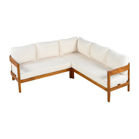 U_Style Acacia Solid Wood Patio Furniture Set HouseOfZazla